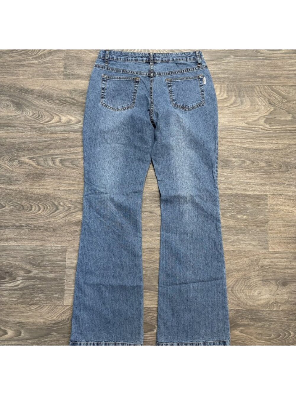 Daniel Y2K Embroidered Sequin Bootcut Jeans 11-12 Butterfly Floral Whimsy Denim - Picture 15 of 16